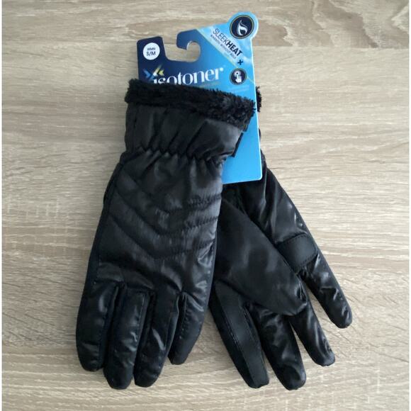 isotoner Other - Isotoner Men's Small Gloves Insulated Water-Resistant Touchscreen Compatible NEW